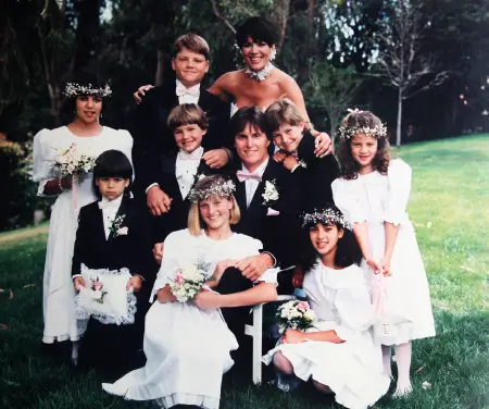 wedding of bruce and kris pic